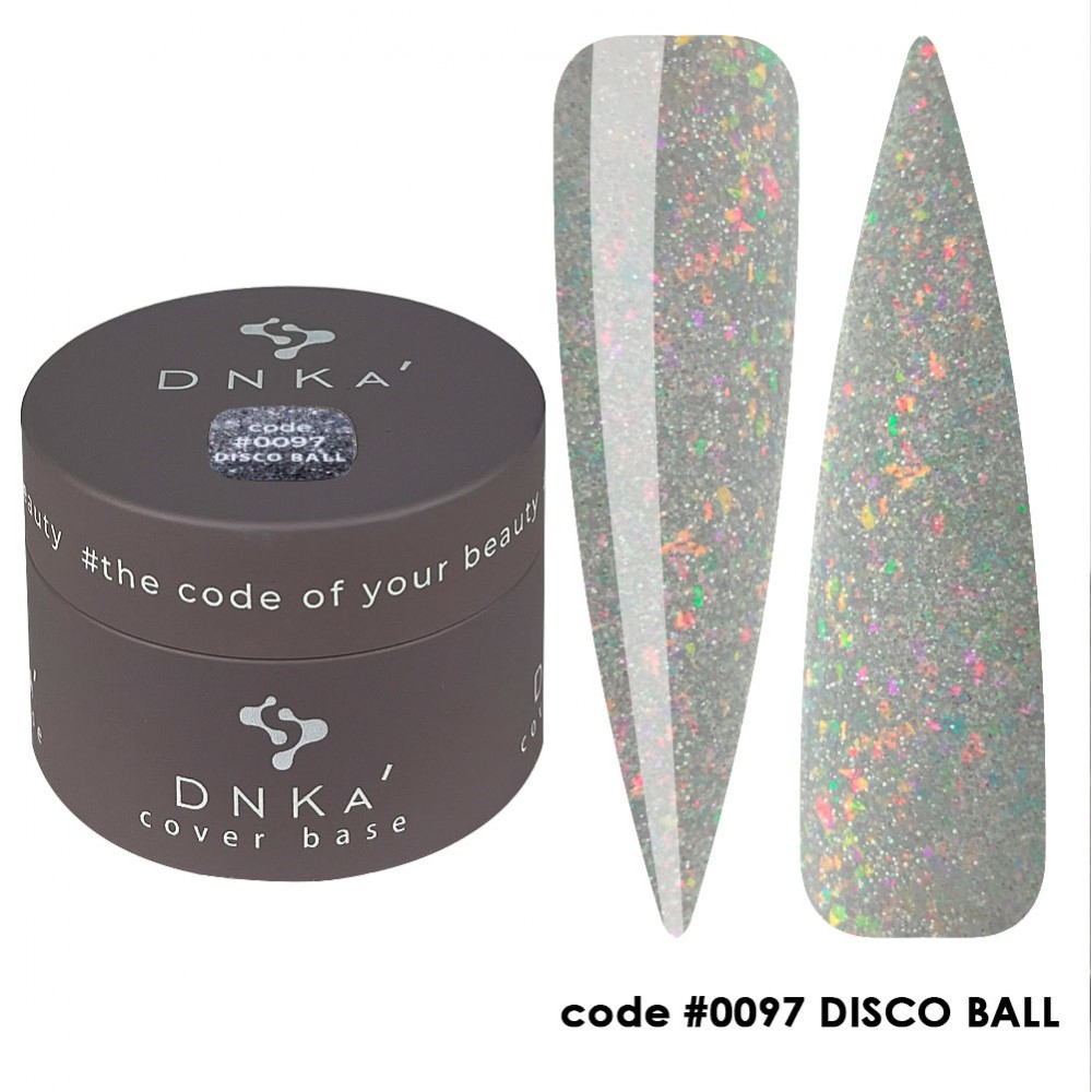 DNKa Cover Base 30 ml no.0097 Disco Ball