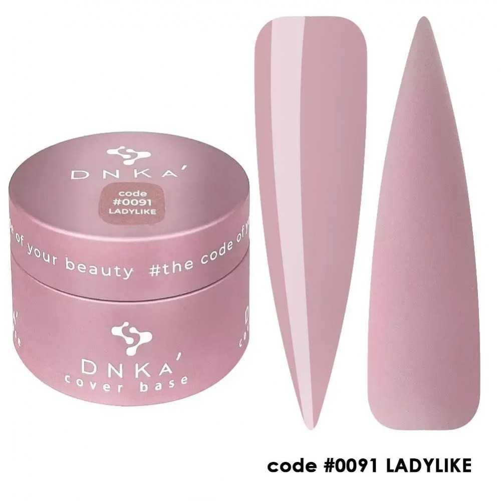 DNKa Cover Base 30 ml no.0091 Ladylike