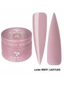 DNKa Cover Base 30 ml no.0091 Ladylike