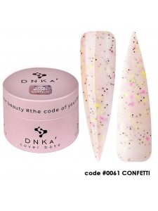 DNKa Cover Base 30 ml no.0061 Confetti