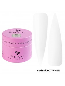 Gelly Gel DNKa 15 ml no.0007 White