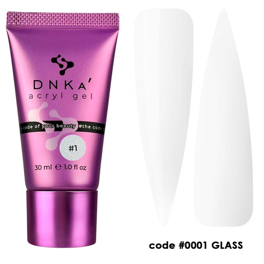 Acryl Gel DNKa 30 ml no.0001 Glass (tube)