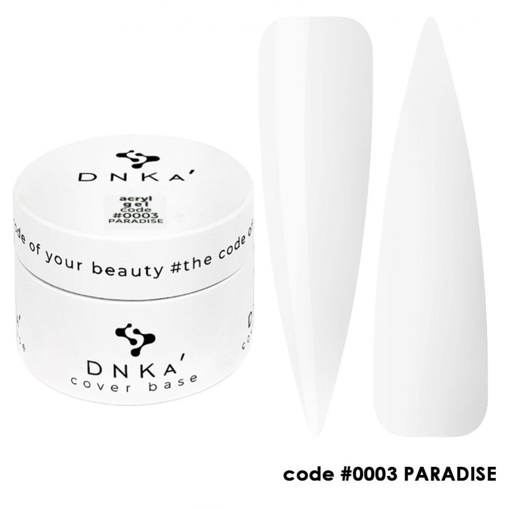 Аcryl Gel DNKa 30 ml no.0003 Paradise (jar)