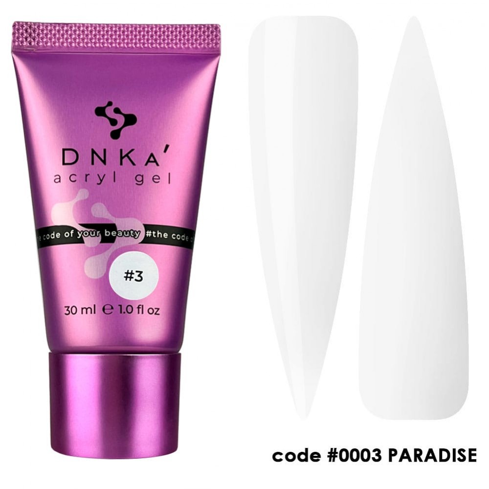 Acryl Gel DNKa 30 ml no.0003 Paradise (tube)