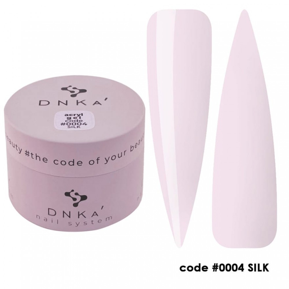 Аcryl Gel DNKa 30 ml no.0004 Silk (jar)