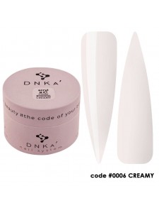 Аcryl Gel DNKa 30 ml no.0006 Creamy (jar)