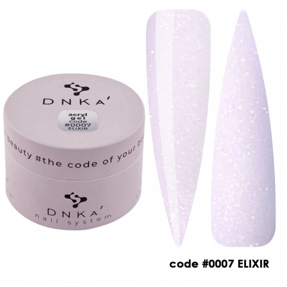 Аcryl Gel DNKa 30 ml no.0007 Elixir (jar)