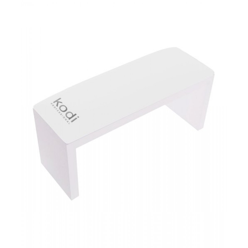 Armrest for manicure on white legs White Kodi professional