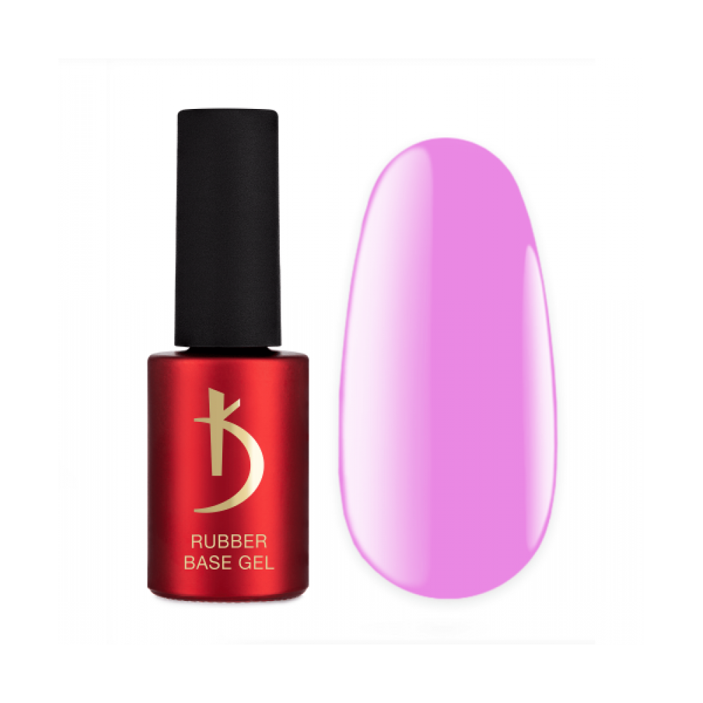 Color Rubber Base Gel Rosy  7 ml Kodi professional