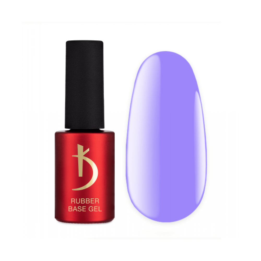 Color Rubber Base Gel Violet  7 ml Kodi professional