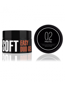 Acryl gel  Easy Duo Gel Soft Pastel 02 20 g Kodi professional