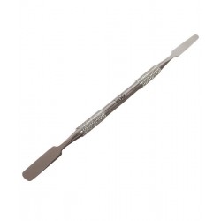 Cosmetology spatula double-sided 2 * 25 color: silver р:2*2,5 Kodi professional