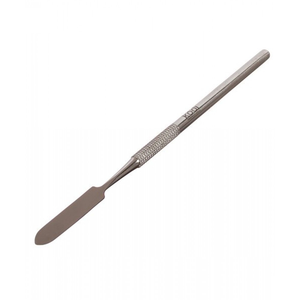 Cosmetic spatula one-sided, color: silver р:1*3,8 Kodi professional