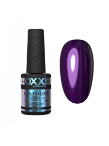 Gel polish OXXI 10 ml 042 (dark purple with pinkish microblast)