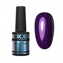 Gel polish OXXI 10 ml 042 (dark purple with pinkish microblast)