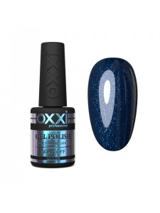 Gel polish OXXI 10 ml 063 gel (very dark turquoise with microblase)