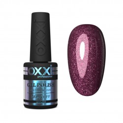 Gel polish OXXI 10 ml 085 gel (red-brown with pink microblast)