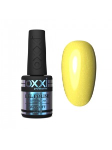 Gel polish OXXI 10 ml 093 gel (yellow with barely noticeable sequins)