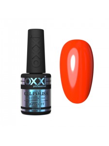Gel polish OXXI 10 ml 112 (bright red-orange, neon)