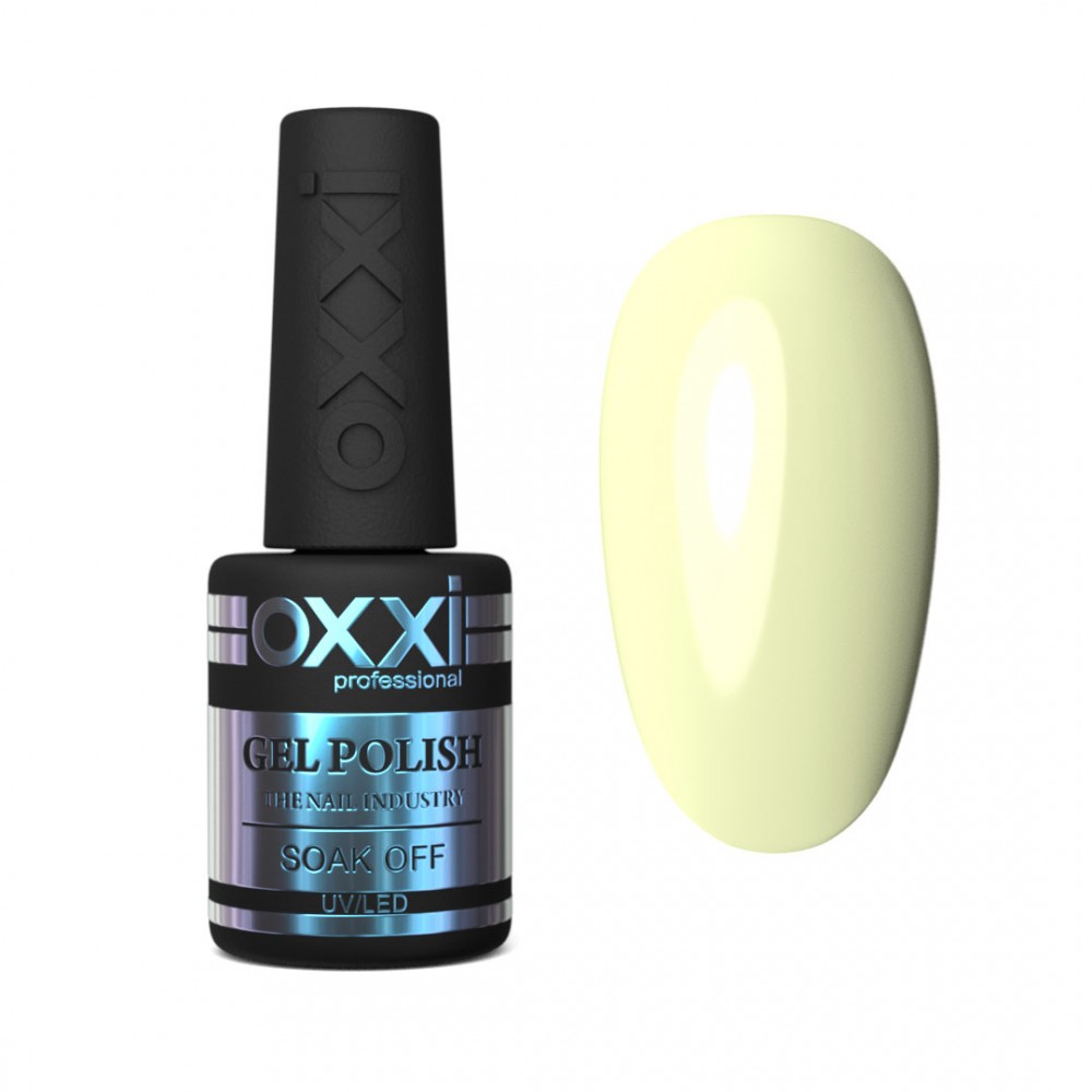 Gel polish OXXI 10 ml 127 (light lemon)