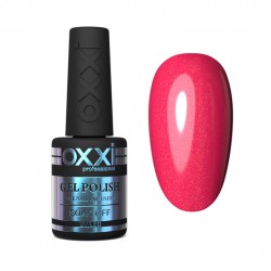 Gel polish OXXI 10 ml 139 gel (blood-red with barely microblast)
