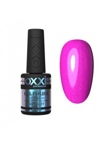 Gel polish OXXI 10 ml 140 gel (dark pink with barely noticeable microblast)