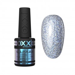 Gel polish OXXI 10 ml 221 (white gold with a light blue effice)