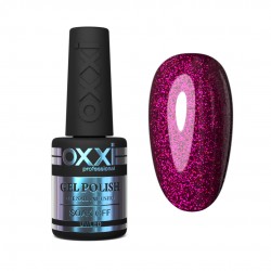 Gel polish OXXI 10 ml 236 (red-raspberry, microblesque)