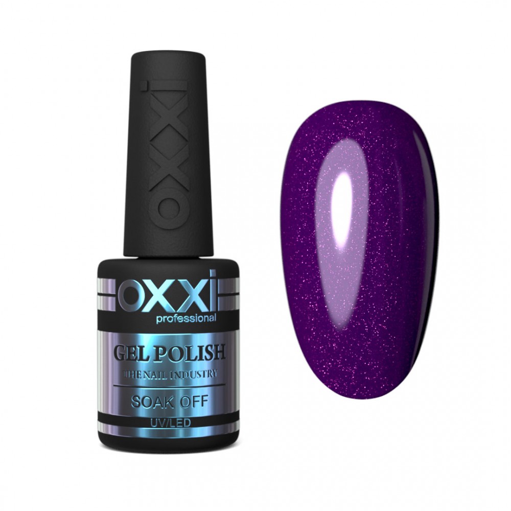 Gel polish OXXI 10 ml 238 (eggplant, microblesque)