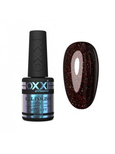 Gel polish OXXI 10 ml 239 (black with red and green microblase)