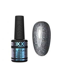 Gel polish OXXI 10 ml 268 (black, microbles)