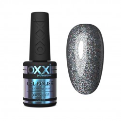 Gel polish OXXI 10 ml 268 (black, microbles)