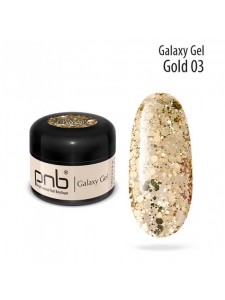 Galaxy Gel 03 Gold glitter 5 ml