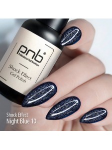  Gel Polish SHOCK EFFECT 10 Night Blue PNB 8 ml