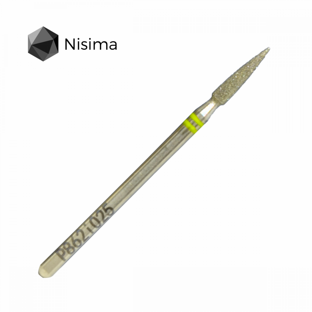 Drill bit Flame 2.5mm Yellow P862i025