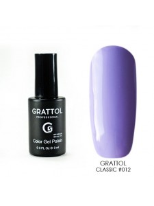 012 Grattol Gel Polish Pastel Violet  9 ml