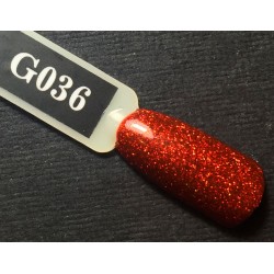 Gel polish G036 8 ml Komilfo Glitter