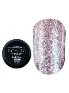 Komilfo Glam Gel 005 Pink 5 ml