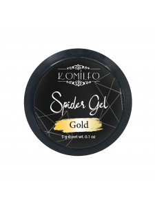 Komilfo Spider gel Gold 5 gr