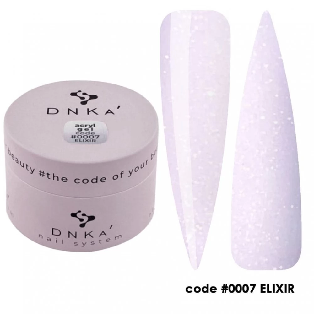 Аcryl Gel DNKa 30 ml no.0007 Elixir (jar)