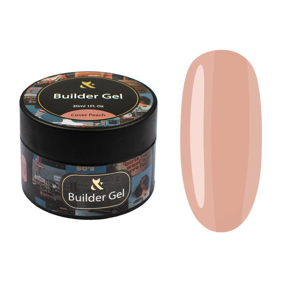 F.O.X Builder gel Cover Peach 30 ml