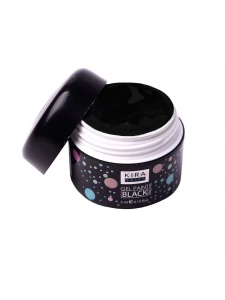 Gel paint No Wipe Black 5 ml Kira Nails