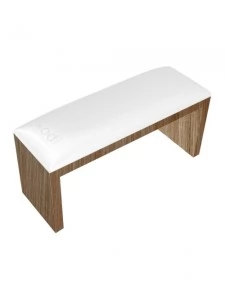 Armrest for manicure on brown legs White Kodi professional