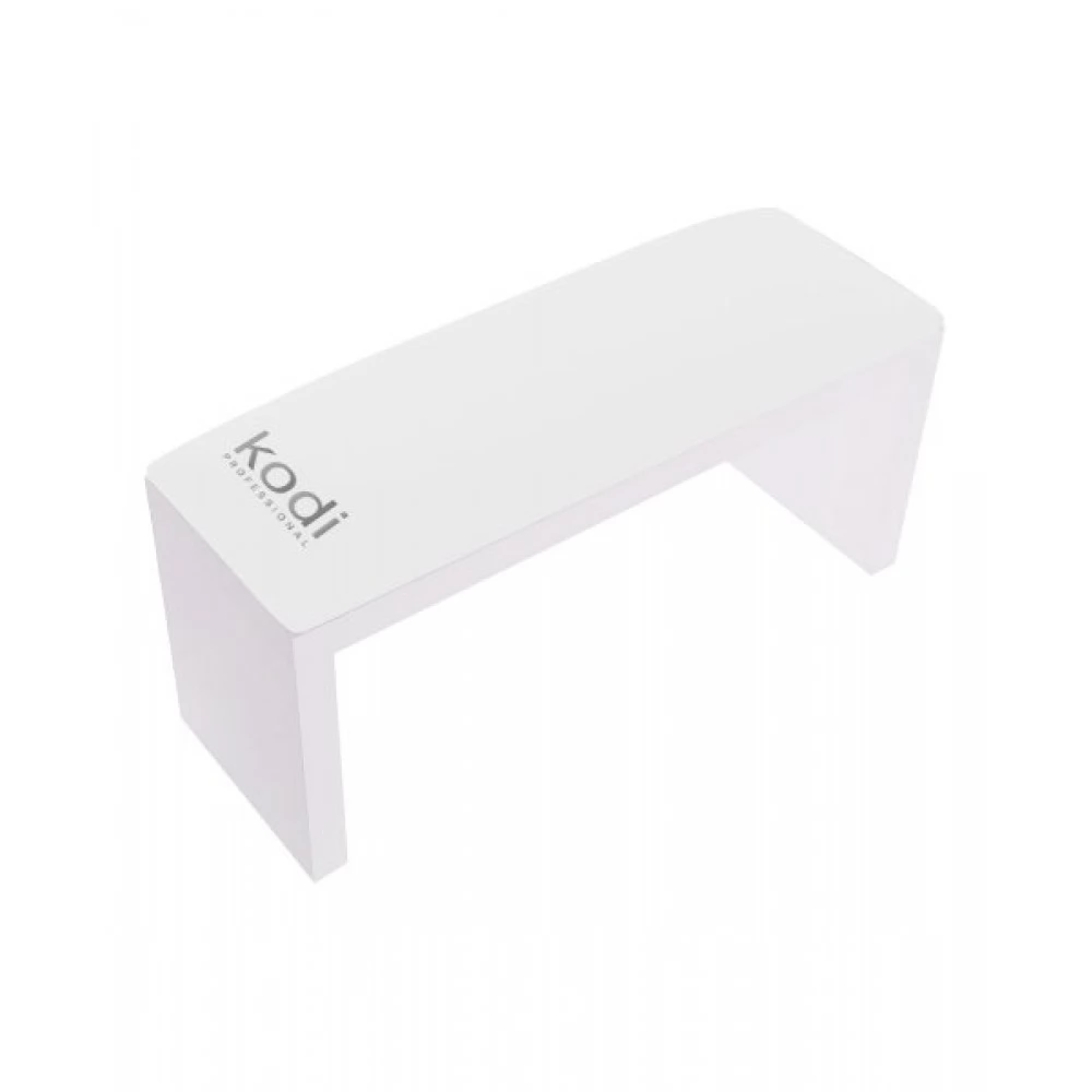 Armrest for manicure on white legs White Kodi professional