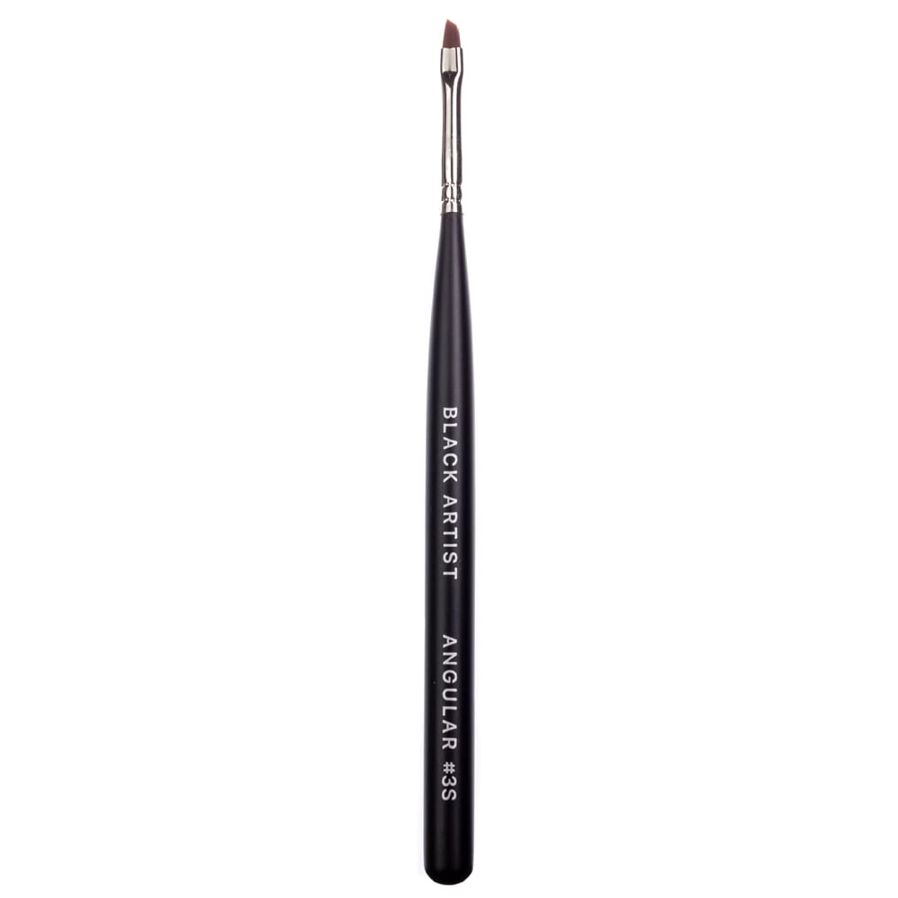 Brush Angular #3S for gel nail modeling beveled Kodi professional