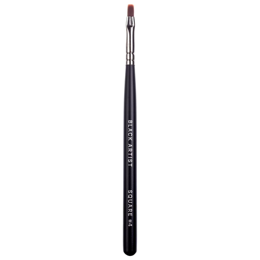 Square #4 brush for gel modeling of rectangular nails Kodi professional
