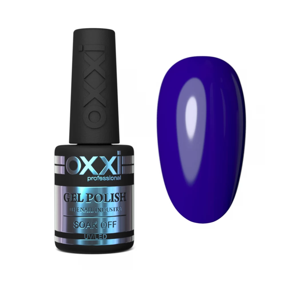 Gel polish OXXI 10 ml 050 gel (royal blue)
