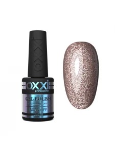 Gel polish OXXI 10 ml 096 gel (light beige with rich fine sequins)