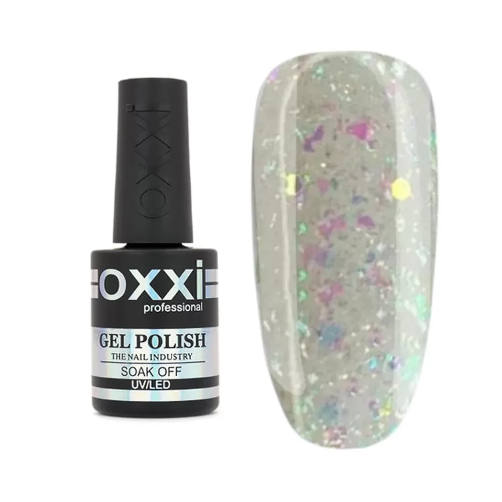 Gel polish Oxxi 10 ml RUMBA 02 green-pink-turquoise