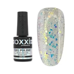 Gel polish Oxxi 10 ml RUMBA 04 light green-golden